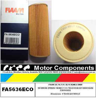 OIL FILTER BMW E87 E90 E83 X3 Diesel 11427787697 HU722X ALFA 159 SPIDER