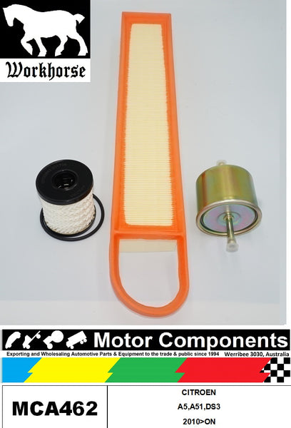 FILTER SERVICE KIT for CITROEN A5,A51,DS3 2010>ON