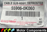 DEFROSTER CABLE for FORTUNER HILUX INNOVA/ KIJANG/ REVO/ UNSER/ ZACE