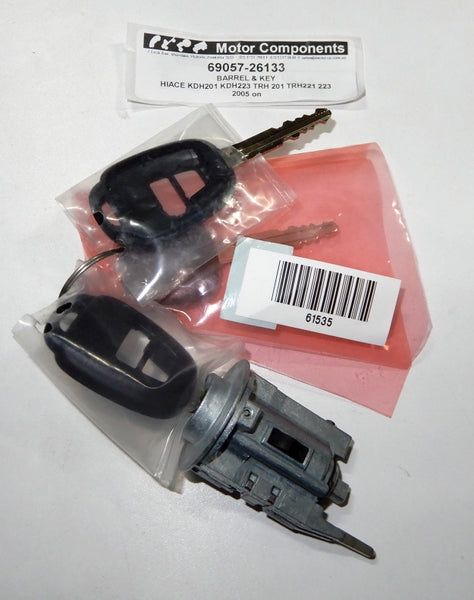 BARREL & KEY FOR HIACE KDH201 KDH223 TRH 201 TRG221 223 2005 ON 69057-26133
