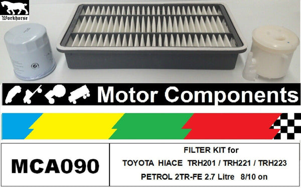 FILTER KIT for HIACE TRH201 TRH221 TRH223 2TR-FE 2.7 Litre  8/2010 on