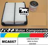 FILTER SERVICE KIT for SUZUKI LIANA Series RH418 M18A 1.8L Petrol 03/04>09/07