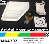 FILTER KIT for TOYOTA AURION 2GR-FE 3.5L V6  06 >12 MODULE fuel filter
