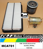 FILTER SERVICE KIT FOR TOYOTA CELICA ST165 3S-GTE 2L PETROL 10/86>0589