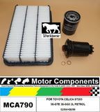 FILTER SERVICE KIT for TOYOTA CELICA ST205 3S-GTE 3S-GG3 2L PETROL 02/94>08/99