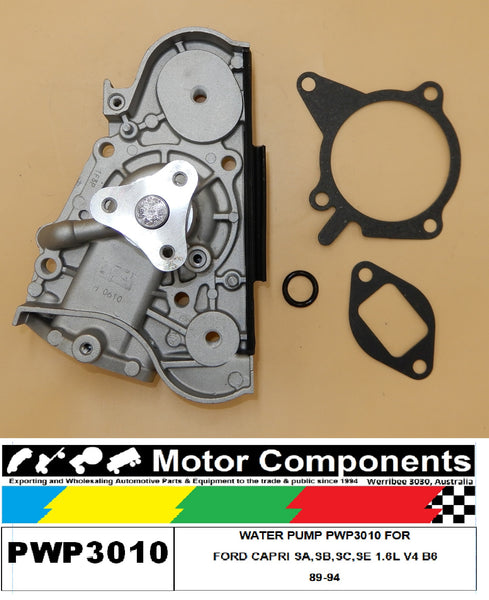 WATER PUMP PWP3010 FOR  FORD CAPRI SA,SB,SC,SE 1.6L V4 B6 89-94