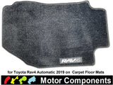 for Toyota Rav4 Automatic 2019 on Carpet Floor Mats