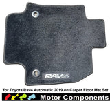 for Toyota Rav4 Automatic 2019 on Carpet Floor Mats