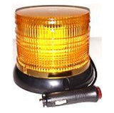 FLASHING BEACON LED ROTATING / STROBE  12/24 VOLT MAGNETIC/SCREW ON BASE
