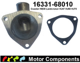 WATER OUTLET for LANDCRUISER HJ47 HJ60 HJ75 COASTER HB30 16331-68010