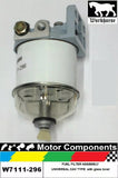 DIESEL FUEL FILTER WATER SEPARATOR ASSEMBLY W7111-296 replaces CAV 7111/296