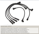 SPARK PLUGS & LEAD SET for GM ASTRA 1984> 1987 NISSAN PULSAR 1981>87