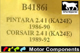 SPARK PLUG & LEAD SET for FORD CORSAIR 1986>90 NISSAN PINTARA 1989>92
