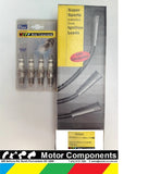 SPARK PLUG & LEAD SET for HOLDEN RODEO 4ZD1 2.3L 1985>93 JACKAROO 4ZD1 1985>88