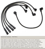 SPARK PLUGS & IGNITION LEADS for FORD LASER 1987 > 94 MAZDA 323 ASTINA 1989>94