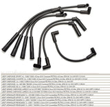 SPARK PLUG &  IGNITION LEADS for JEEP WRANGLER CHEROKEE GRAND CHEROKEE 93>02007