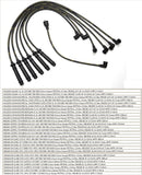 SPARK PLUG & LEADS for HOLDEN COMMODORE VL  86>88 NISSAN SKYLINE R31 1986>1991