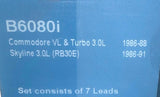 SPARK PLUG & LEADS for HOLDEN COMMODORE VL  86>88 NISSAN SKYLINE R31 1986>1991