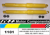 SHOCK ABSORBER REAR PAIR for LANDCRUISER HZJ78 HZJ79 9/1999 on