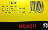 SUZUKI BALENO 1995-01 SWIFT SF 1991-95 SPARK PLUGS & LEAD BOSCH