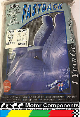 SEAT COVER for FORD FALCON front seat AU 9/1998 > 2/2002