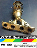 EXHAUST MANIFOLD with CAT CONVERTER FOR TOYOTA  ZZE122, 1ZZFE 1.8L 05/04 on