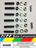 Axle Stud & Nut Kit with DOWELS for Landcruiser 1979-99 & Hilux 4WD 1979-2005
