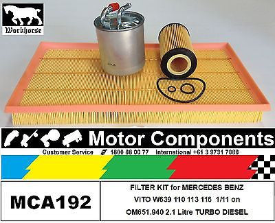 MERCEDES BENZ VITO W639 CDI 115 OM646.980 OM646.982 CRD 2.2 Litre DIES –  Motor Components