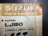 SUZUKI LJ80 IGNITION POINTS & MOUNTING PLATE - NEW GENUINE