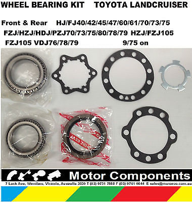 WHEEL BEARING KIT forTOYOTA LANDCRUISER BJ/HJ40/42/45/47/60/61/75HZJ75/78/79/105