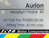 TOYOTA HEADLIGHT FLASHER KIT Camry Aurion Hybrid  ACV40,GSV40 6/06 > PZQ85-33030