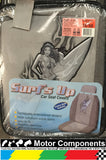 UNIVERSAL LOW BACK BUCKET SEAT COVER WITH HEAD REST 30/50 SURFS UP