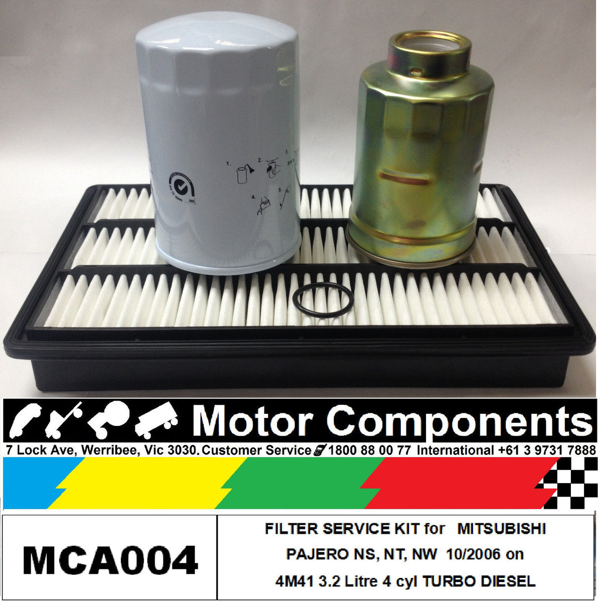 Kit Filtres PELJOB EB12.4 Compatible Moteur MITSUBISHI L.3E - Neuf, Pièce De Rechange