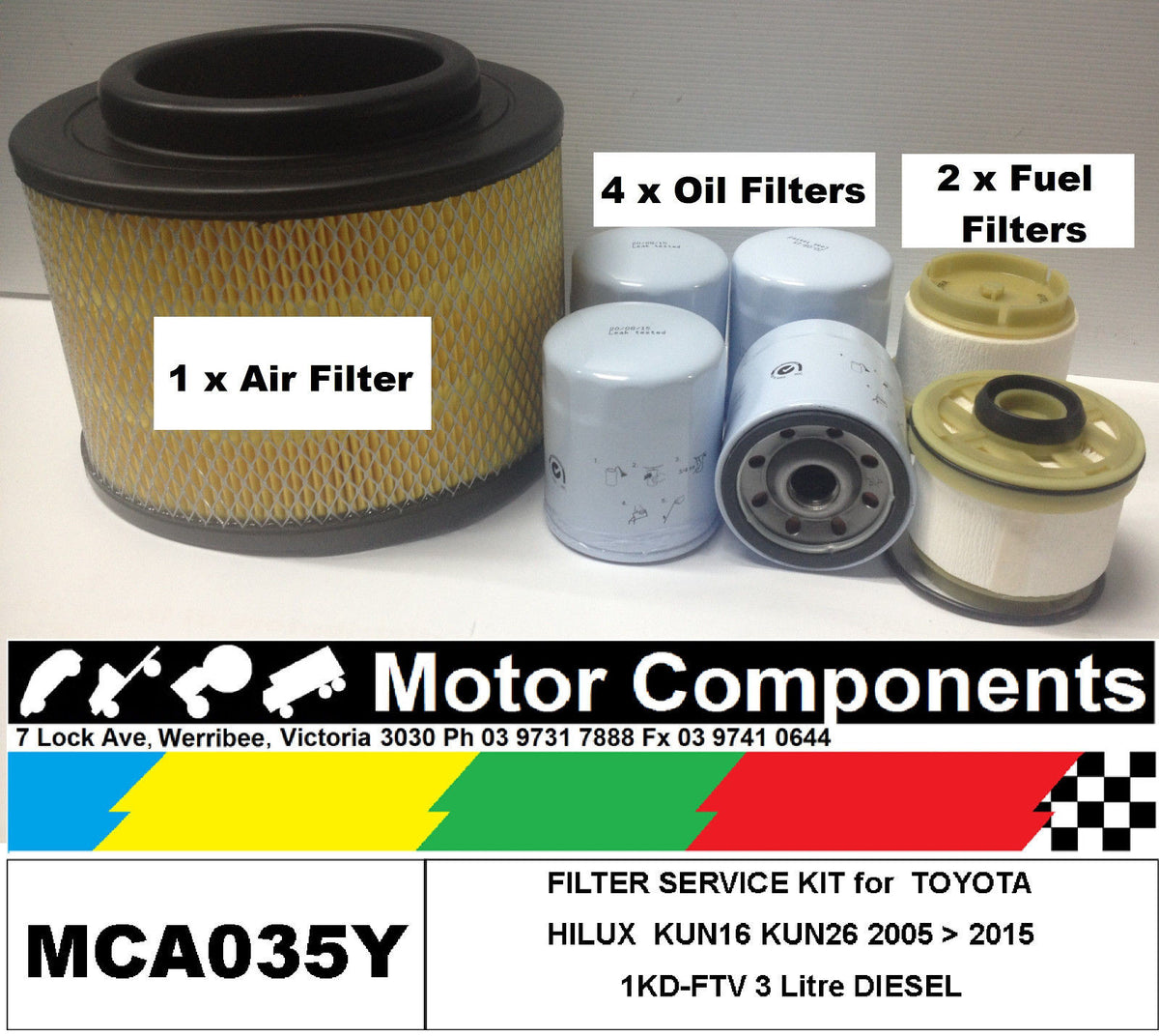 Genuine Toyota Oil Filter For Corolla ZRE152R With 2ZR-FE Engine – R2620P Equivalent