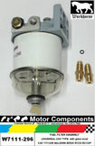 DIESEL FUEL FILTER WATER SEPARATOR ASSEMBLY W7111-296 replaces CAV 7111/296