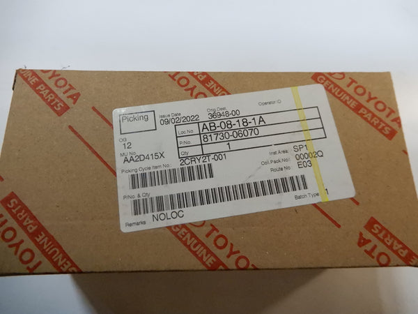 LAMP ASSY, SIDE TURN SIGNAL, RH 8173006070