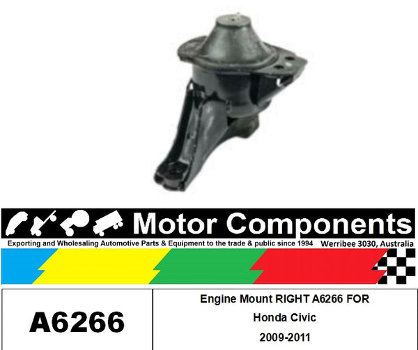 Engine Mount RIGHT A6266 FOR Honda Civic 2009-2011
