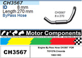 Engine By Pass Hose CH3567  FOR TOYOTA Cressida 1988-1993