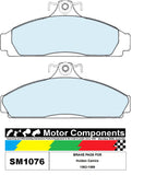 BRAKE PADS SM1076 TO SUIT  Holden Camira 1982-1989