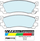 BRAKE PADS FDB1112M TO SUIT Mazda 929 1987-1991