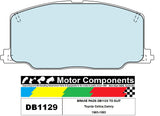BRAKE PADS DB1129 TO SUIT Toyota Celica,Camry 1985-1993