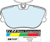 BRAKE PADS DB1157 TO SUIT Saab 900,9000 1978-1998