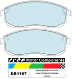 BRAKE PADS DB1187 TO SUIT Nissan STAGEA,SILVIA,MAXIMA 1988-2001