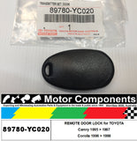 89780-YC020	REMOTE CONTROL DOOR LOCK Camry 1995-97 Corolla 1996-98