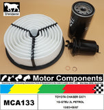 FILTER SERVICE KIT for TOYOTA CHASER GX71 1G-GTEU 2L PETROL 10/85>08/87