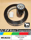 FILTER SERVICE KIT FOR TOYOTA CELICA RA24 RA40 18RC 2L PETROL 11/77>81