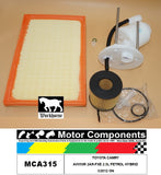 SERVICE KIT FOR TOYOTA CAMRY AVV50R 2AR-FXE 2.5L PETROL HYBRID 3/2012 ON