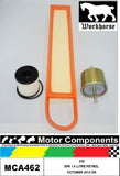 FILTER SERVICE KIT for PEUGEOT 208 EP6 1.6 LITRE PETROL 10/12 ON