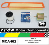 SPARK PLUG & FILTER SERVICE KIT for CITROEN A5 EP6C 1.6 LITRE PETROL 11/10 ON