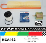 SPARK PLUGS & FILTER SERVICE KIT for PEUGEOT 207 A7 CC EP6 1.6 LITRE PETROL 07/0